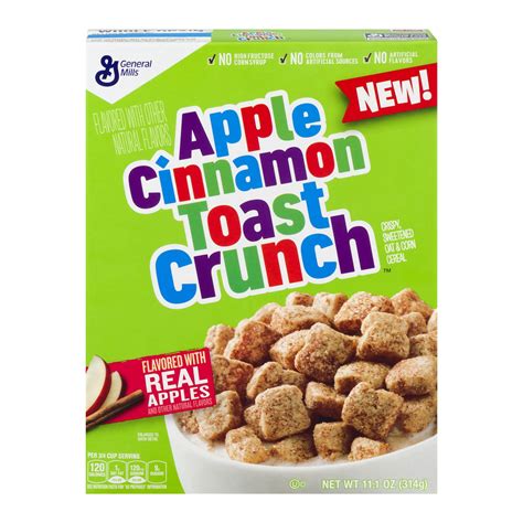 Apple Cinnamon Toast Crunch Breakfast Cereal 111 Oz