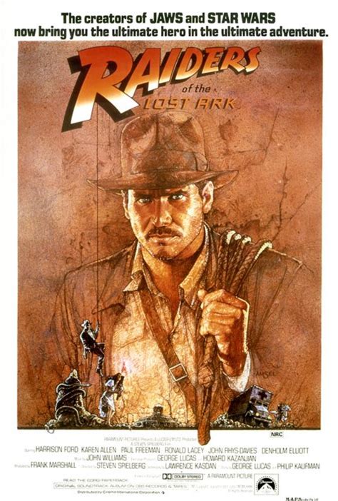 Looking Back At Some Original Posters From Raiders Of The Lost Ark