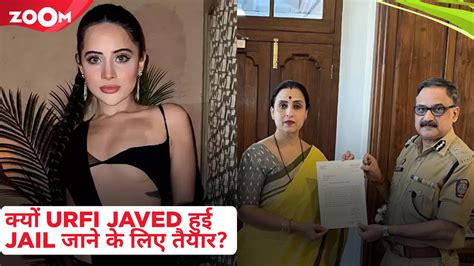 urfi javed lashes out at politician chitra wagh over her nudity remark i m ready to go to jail