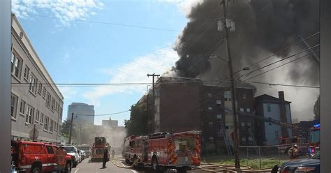 Crews Battling Four Alarm Apartment Fire In Downtown Portland Firehouse