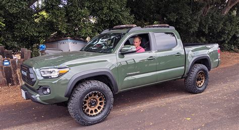 Army Green Tacoma Lifted Army Military
