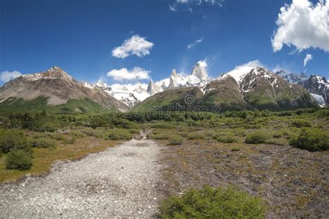 Beautiful Nature Landscape In Patagonia Argentina Stock Photo Image