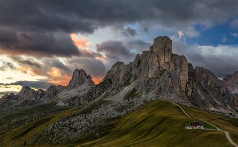 Passo Giau 5 By Martin Worsøe Jensen On 500px Italy Mountains Sunset