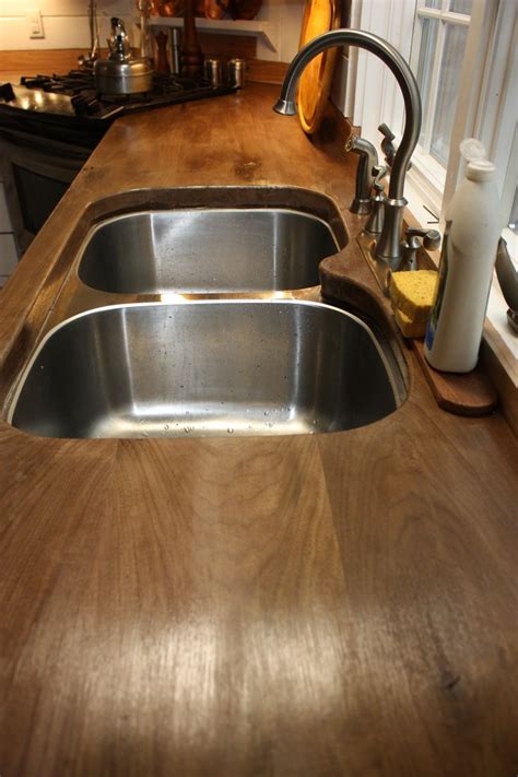 Wood countertops are a stunningly beautiful look and can bring such warmth to any location in your the two types of sealers are what's known as penetrating or topical; How to Seal a Solid Wood Countertop Safely | Solid wood ...