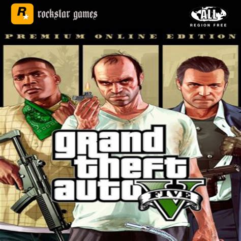 Grand Theft Auto Gta Five V 5 Premium Online Edition Region Free Pc