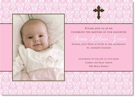 Fortunately, template.net offers a vast number of baby invitation designs to choose from, with readily available invitations in highly customizable, printable formats. Baptismal Invitation Template For Girls | Invitation ...