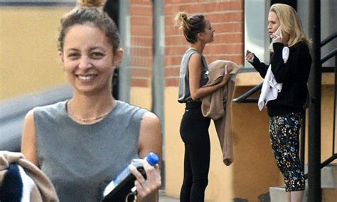 Off Duty Nicole Richie Goes Make Up Free As She Hits The Gym Nicole Richie Nicole Richie