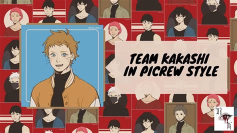 Team Kakashi In Picrew Style Naruto Su Picrew Parte 1 Youtube