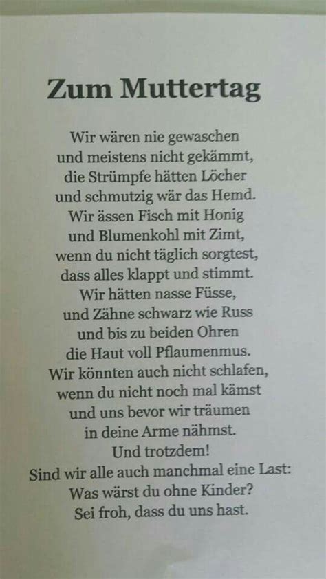 Und was könnte man ihr schöneres schenken, als etwas selbstgebasteltes? Muttertagsgedicht: | Mothers day poems, Poems, Mothers day ...