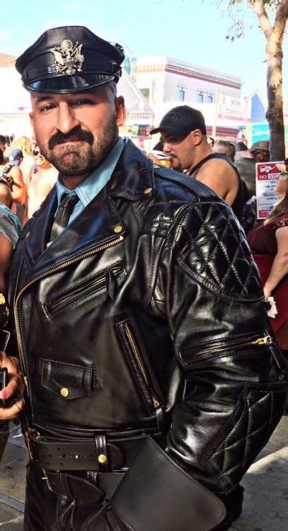 Leather Cops Folsom Street Fair Leather Leather Subculture