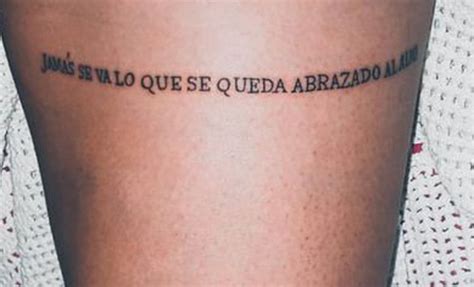 Top Tatuajes De Frases En La Pierna Mujer Seg Mx