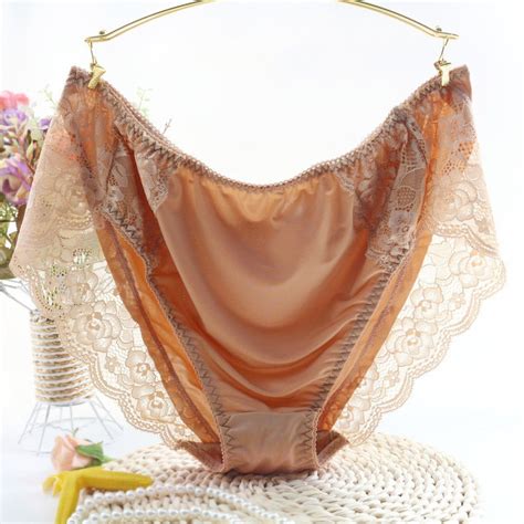 plus size sexy women s lace briefs high waist buttock soft panties underwear m36 ebay