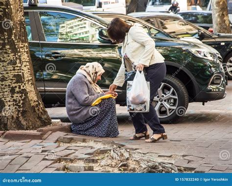 Beggars In The Street In Everyday Life Editorial Image Image Of
