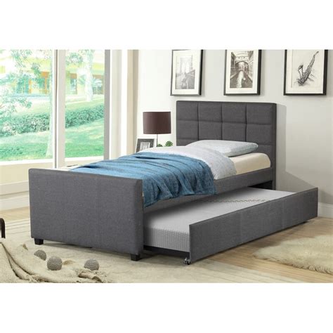 Algrenon Twin Platform Bed With Trundle And Reviews Allmodern