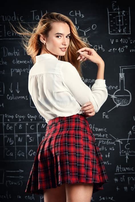 Posing In School Clothes Stock Image Image Of Background 105732137