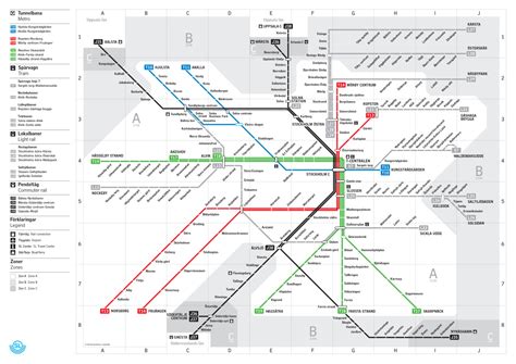 Submission New Rail Transit Map For Stockholm Transit Maps