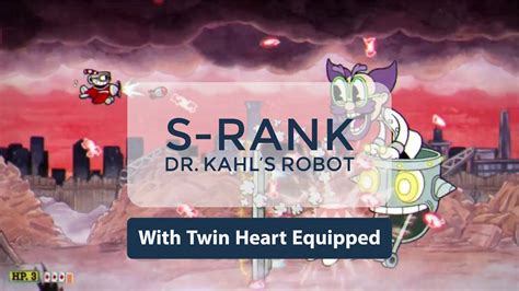 Cuphead Dr Kahls Robot S Rank With Twin Heart Current Patch