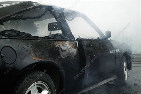 Burnt Out Car Stock Image T6640152 Science Photo Library