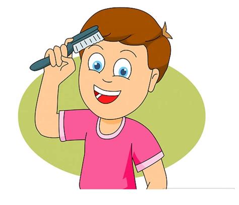 Boy Brushing Hair Clipart 20 Free Cliparts Download Images On