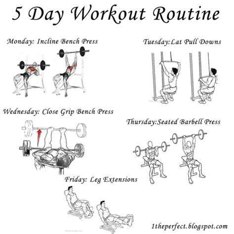 1 You Can Lose Weight 5 Day Workout Routine