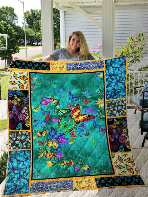 Butterfly Quilt Blanket 05 Featured Quilts