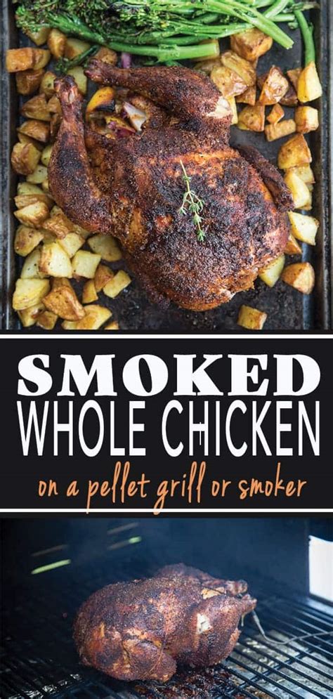 Smoked whole chicken is a delicious summer meal. Smoked Whole Chicken Recipe and Guide - Vindulge