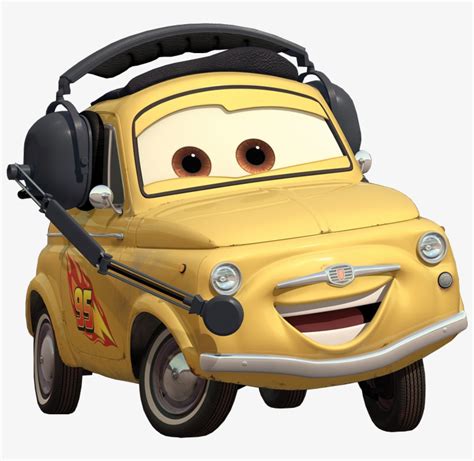 Free The Cars Movie Characters Png Luigi Cars Png Png Image