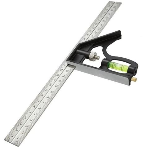 300mm 12and Adjustable Engineers Combination Try Square Set Right Angle