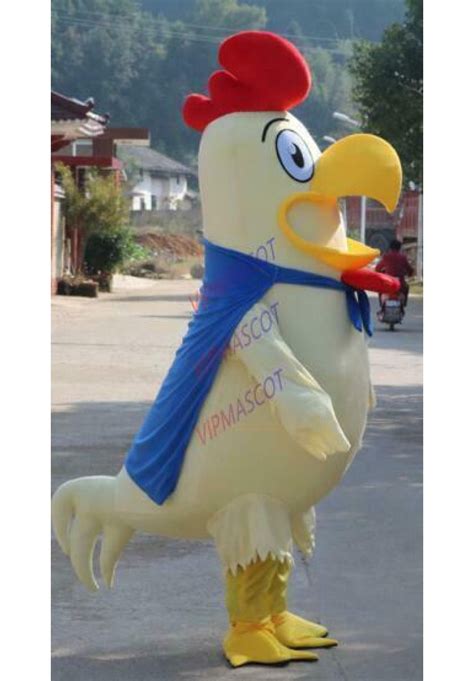 Rooster Mascot Costume Suit Cosplay Party Game Dress Outfit Halloween Adult 2019