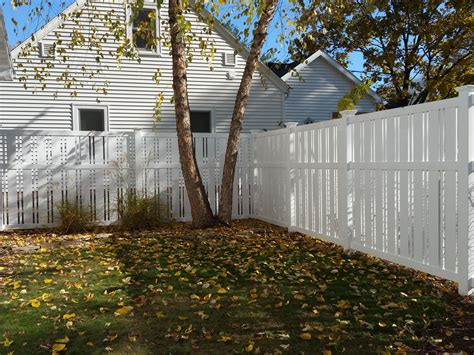 Princeton Semi Private Vinyl Fencing Products Phillips Outdoors La