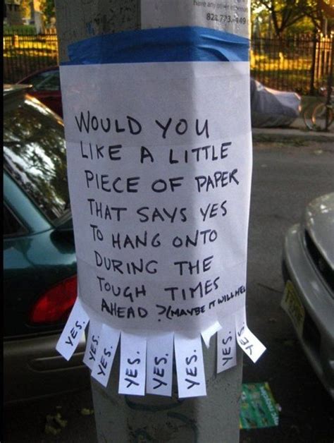 Take One 30 Hilarious Tear Off Tab Flyers Funny Note Funny Street