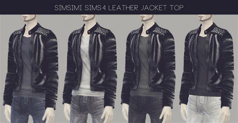 Leather Jacket The Sims 4 Catalog