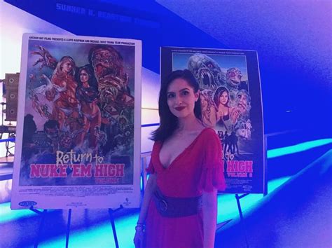 Asta Paredes Attends Nuke Em High Day Screening Of Return To Return To