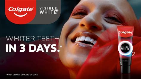 whiten teeth in just 3 days with colgate visible white o2 smileoutloud with toshada youtube