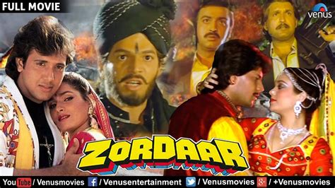 Afraid, he asks that they leave. Zordaar - Full Movie | Bollywood Action Movies | Govinda ...