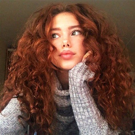 💋chicas Para Tus Novelas💋 Curly Hair Styles Red Curly Hair Red Hair