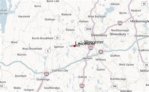 Guía Urbano De Leicester Massachusetts