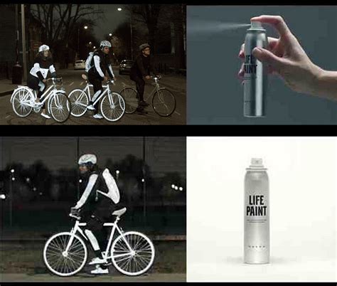 Spray On Reflective Paint For Bikers At Night Gearjunkie