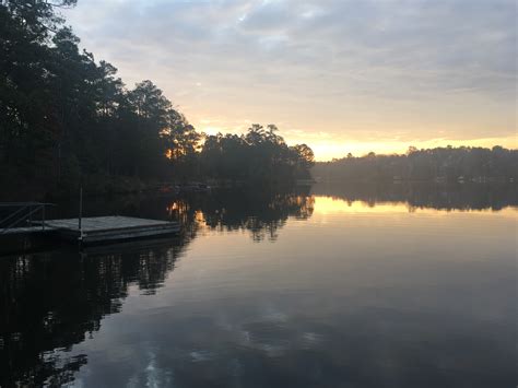 Sunrise At Lake Carolina In Northeast Columbia Sc