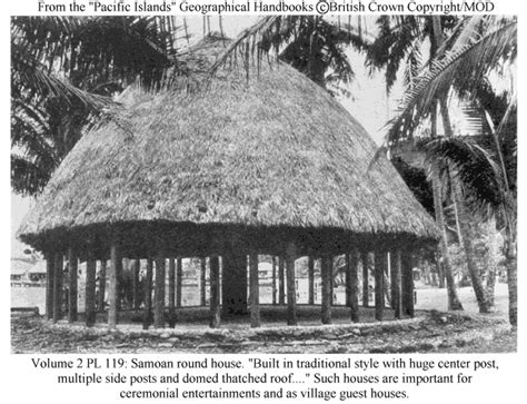 Samoan Fale West Papua Island Style Round House