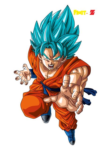 Dragon ball fighterz / skins. Goku Super Saiyan Blue By Frost-z - Dragon Ball Super Goku ...