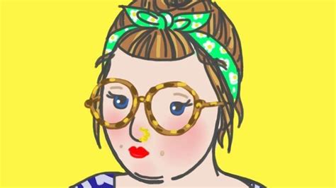 15 Charming Illustrations That Fight Fatphobia With Doodles And Flowers