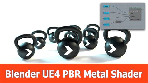 Blender Pbr Ue4 Metal Shader Free Blendernation