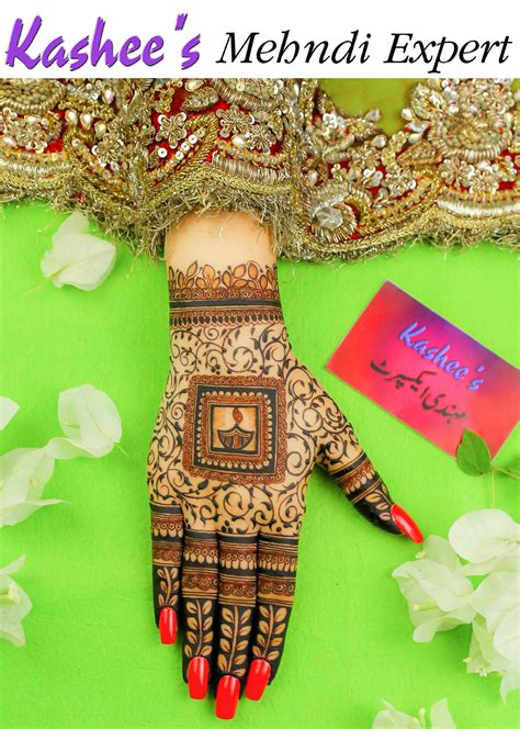 Kashees Stylish And Fancy Mehndi Designs Collection 4