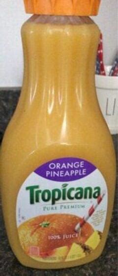 Tropicana Pure Premium Orange Pineapple Juice Tropicana Pure Premium