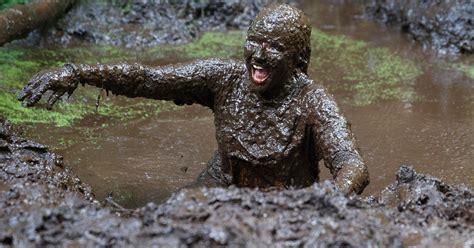 Runners Prepare To Trawl Through Mud Up To Their Necks For Annual 10k