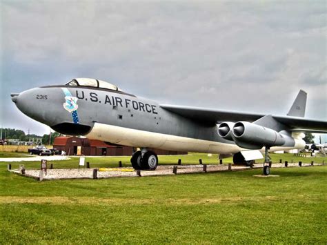 B 47 Stratojet Sn 51 2315 On Display At The Grissom Air Museum In
