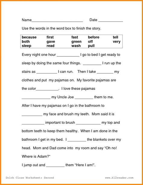 Grammar Worksheets 5th Grade