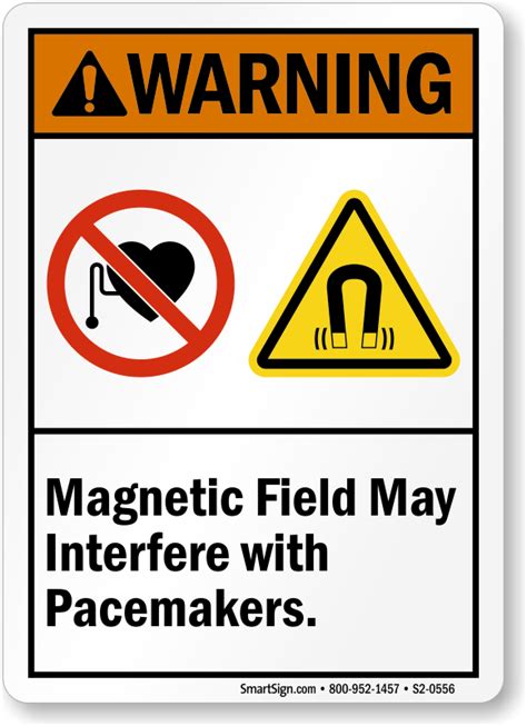 Pacemaker Warning Signs Magnetic Field Pacemaker Hazard