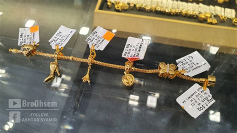 Charms dan beads ni beratnya ada bawah 1g sampailah 4 atau 5 gram. Tip PENTING Mak-mak Kena Hadam, Sebelum Beli Gelang Emas ...